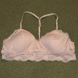 Aerie bralette in light pink. Size XL. Never worn!